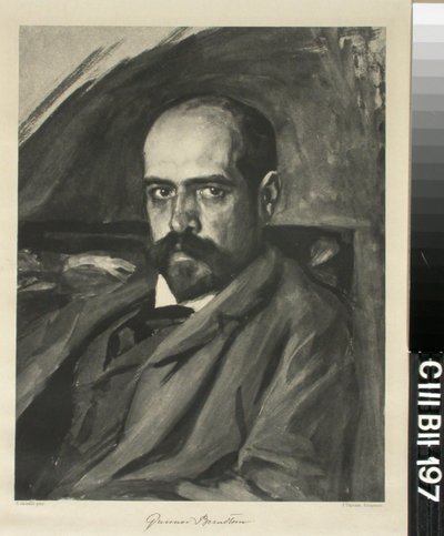 Porträt von Gunnar Berndtson von Eero Järnefelt
