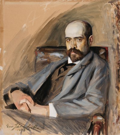 Porträt von Gunnar Berndtson von Eero Järnefelt