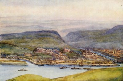 Der Rhein: Bingen, vom Germania-Denkmal von Effie Jardine