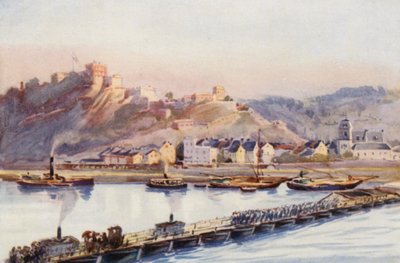 Der Rhein: Ehrenbreitstein, Die Brücke der Boote von Effie Jardine