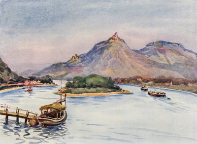 Der Rhein: Der Drachenfels und Nonnenwerth von Rolandseck von Effie Jardine