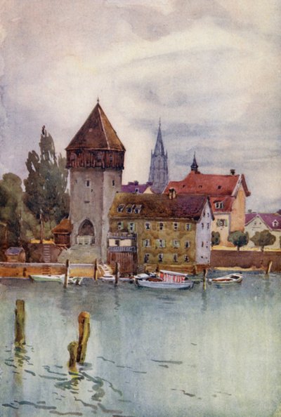Der Rhein: Der Rheinturm, Konstanz von Effie Jardine