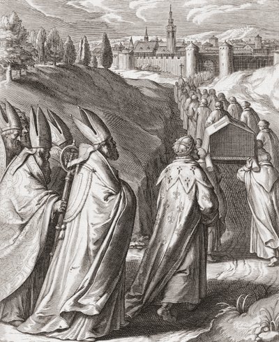 Trauerzug des Heiligen Thomas von Aquin von Egbert van Panderen