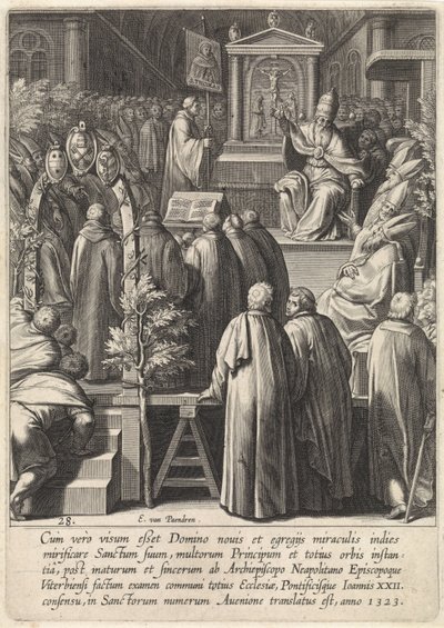 Heiligsprechung von Thomas von Aquino von Egbert van Panderen