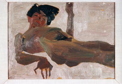 Aktstudie von Egon Schiele