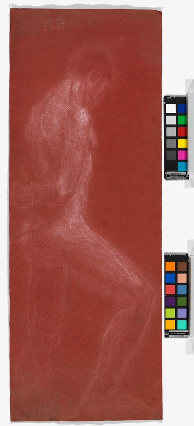 Männlicher Akt von Egon Schiele