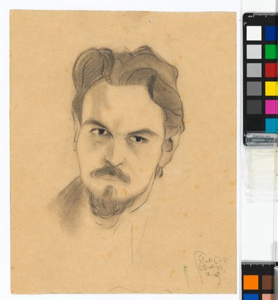 Porträtstudie Anton Peschka von Egon Schiele