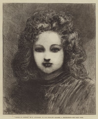 Junger St. Georg, in der Fine-Art-Galerie, 5, Haymarket von Egron Sellif Lundgren
