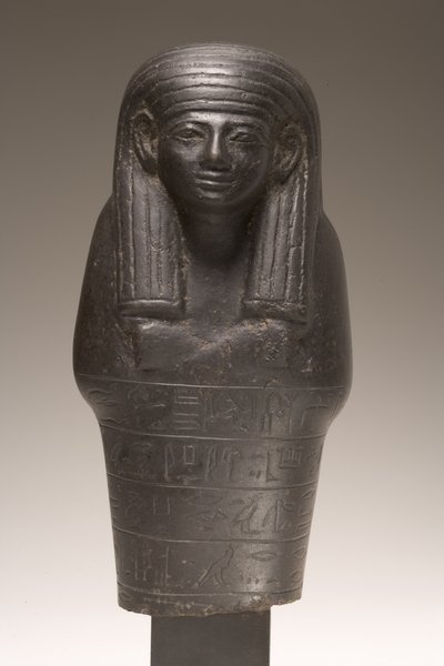 Shabti-Figur für Amenemhat, Neues Reich (Diorit) von Egyptian 18th Dynasty