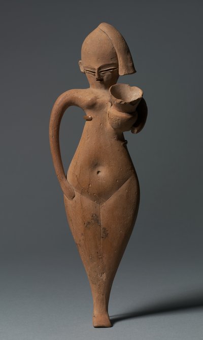 Statuette eines Dienstmädchens, ca. 1323-1186 v. Chr. von Egyptian 18th Dynasty