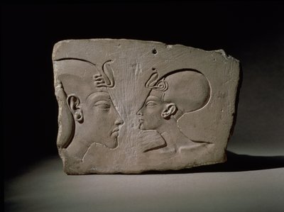 Die Wilbour-Plakette, aus dem modernen Amarna, Neues Reich von Egyptian 18th Dynasty