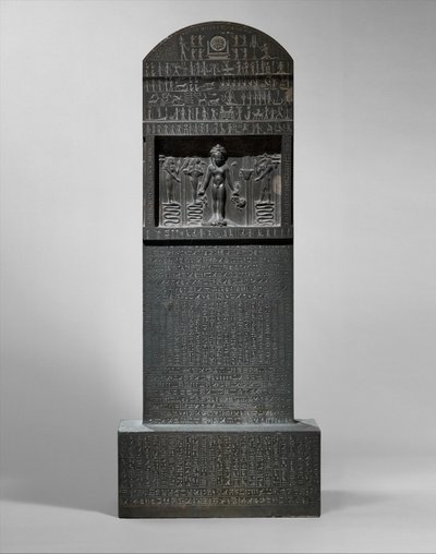Cippus des Horus, 360–343 v. Chr. von Egyptian 30th Dynasty