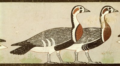 Meidum-Gänse, aus dem Grab von Nefermaat und Atet, Altes Reich, um 2620 v. Chr. von Egyptian 4th Dynasty