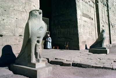 Eingang zum Tempel des Horus von Egyptian Ptolemaic Period