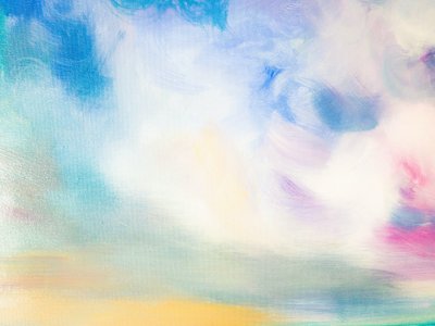 Träumerisches Pastellabstrakt von Ejaaz Haniff