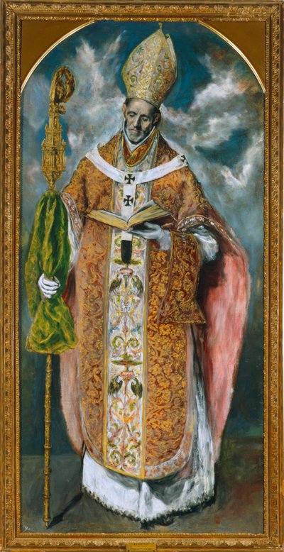 Heiliger Ildefonso von El (1541-1614) Greco