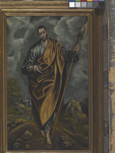 St. Judas Thaddäus oder St. Thomas von El (1541 1614) Greco
