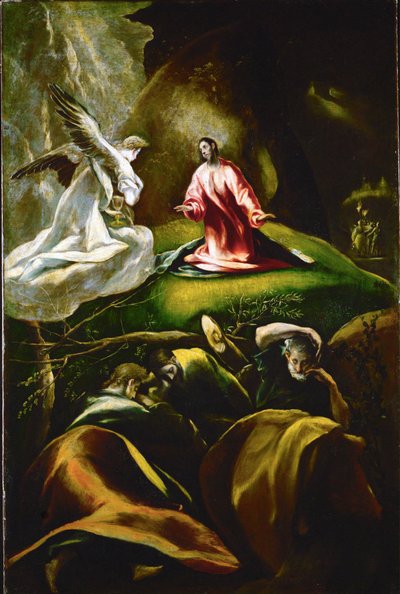 Die Agonie im Garten von El (1541-1614) Greco