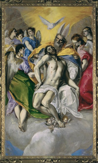 Die Dreifaltigkeit von El (1541-1614) Greco