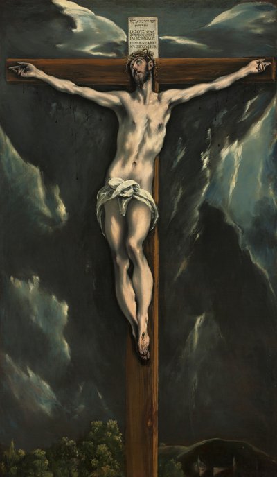 Christus am Kreuz, ca. 1600-10 von El Greco