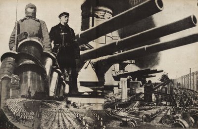 Die Rote Armee. Illustration aus USSR Builds Socialism, 1933 von Eliezer Markowich Lissitzky
