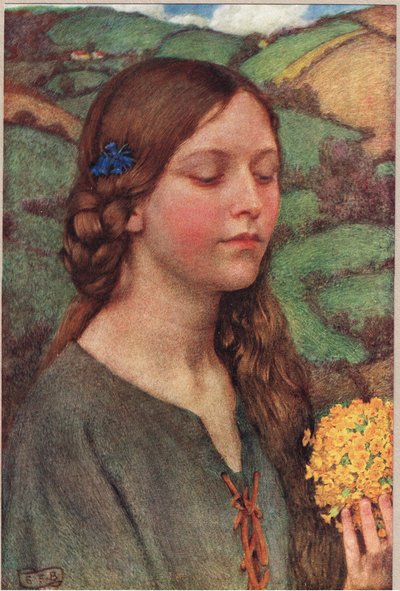 Blumenstrauß, Illustration aus 