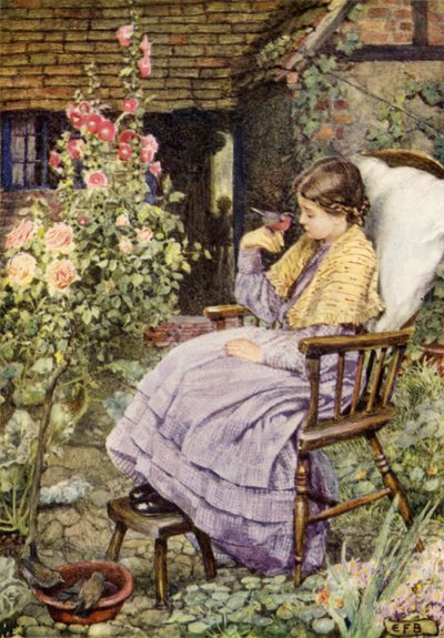 Aber was sind die Stimmen der Vögel ... außer Worte, unsere Worte? von Eleanor Fortescue Brickdale
