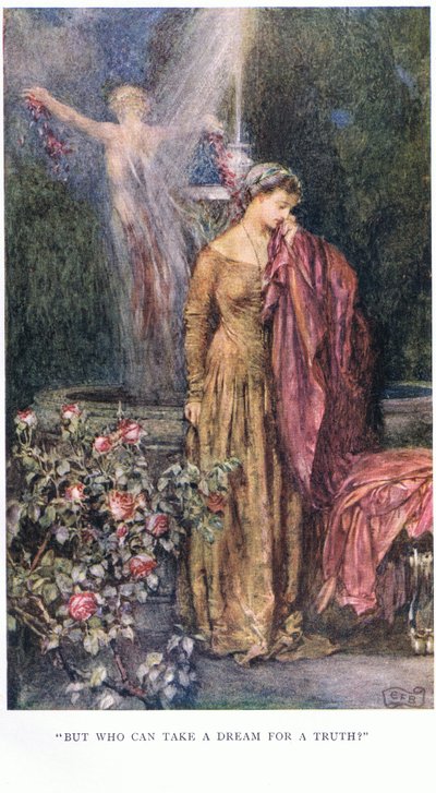 "Aber wer kann einen Traum für eine Wahrheit halten" von Eleanor Fortescue Brickdale