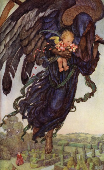 Sammelt Rosenknospen, solange ihr könnt, die Zeit fliegt von Eleanor Fortescue Brickdale
