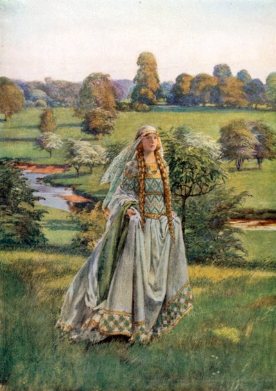 Guinevere. Tennyson von Eleanor Fortescue-Brickdale