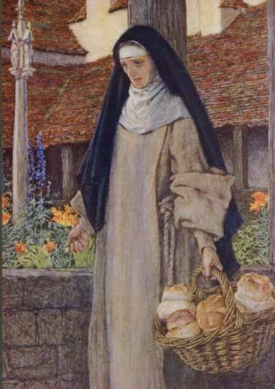 Illustration für Idylls Of The King von Alfred Lord Tennyson von Eleanor Fortescue Brickdale