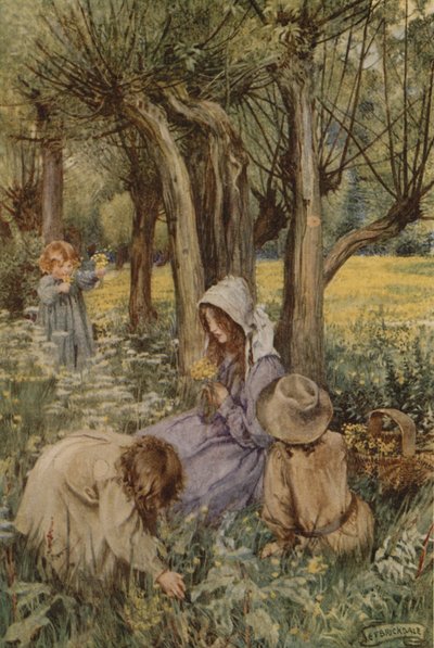 Oh, in England zu sein, jetzt wo der April da ist von Eleanor Fortescue Brickdale