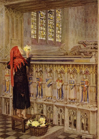 Nur die Taten der Gerechten riechen süß und blühen in ihrem Staub von Eleanor Fortescue Brickdale