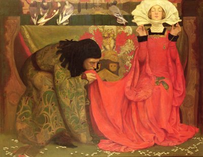 Der blasse Teint der wahren Liebe von Eleanor Fortescue Brickdale