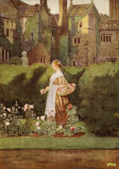 Es gibt einen Garten in ihrem Gesicht von Eleanor Fortescue Brickdale