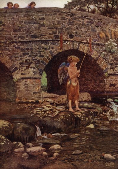 Obwohl er ein Kind und blind ist von Eleanor Fortescue Brickdale
