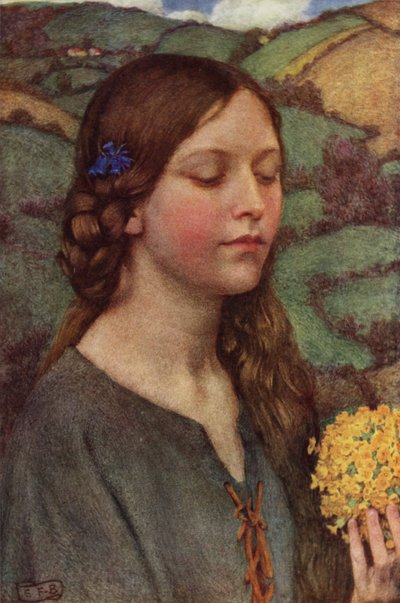 Wer ist Silvia? Was ist sie, dass all unsere Hirten sie loben? von Eleanor Fortescue Brickdale