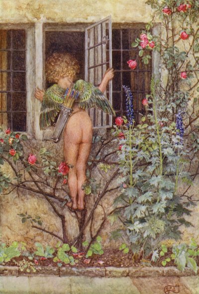 Mit allem, was hübsch ist, Meine süße Dame, erhebe dich, Erhebe dich, erhebe dich! von Eleanor Fortescue Brickdale