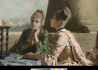 Die Geographiestunde von Eleuterio Pagliano