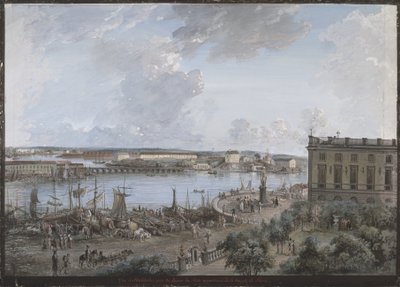 Blick auf Stockholm von Elias Martin