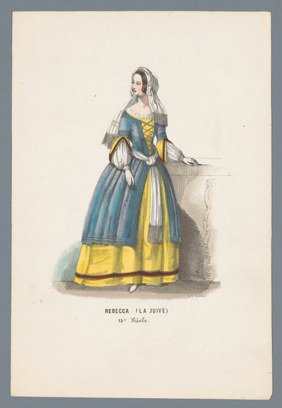 Rebecca (Die Jüdin) / 15. Jahrhundert von Elias Spanier