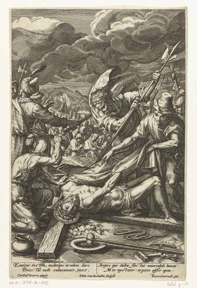 Christus entkleidet von Elias van den Bossche