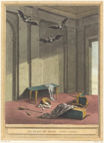 Die Töchter von Minee von Elie du Mesnil after Jean Baptiste Oudry
