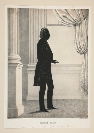 Henry Clay, aus einer Serie von 27 Porträts von Elijah C. Kellogg
