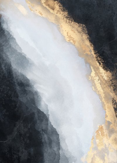 Goldener Schwarzer Fluss von Elisabeth Fredriksson