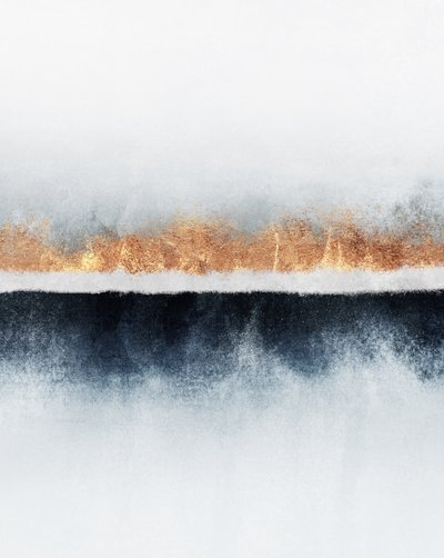 Goldener Horizont Abstrakt von Elisabeth Fredriksson