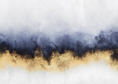 Indigo Goldener Schimmer von Elisabeth Fredriksson