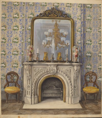 Teil eines Salons, ca. 1938 von Elisabeth Fulda