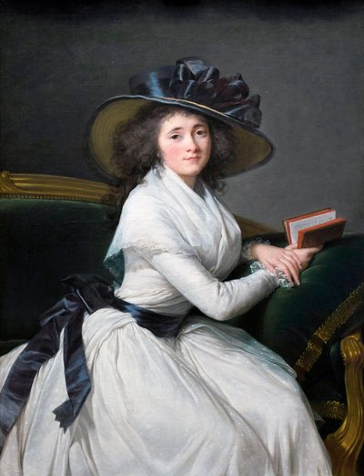 Porträt der Gräfin de la Chatre (Marie Charlotte Louise Perrette Aglae Bontemps) von Elisabeth Louise Vigee-Lebrun