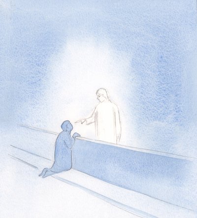 All meine Angst wurde durch die Berührung seiner Hand gestoppt. Er zeigte mir meine Würde als sein Freund und drängte mich, zu vertrauen. von Elizabeth Wang
